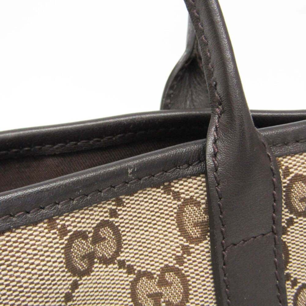 GUCCI Brown Leather Tote Bag - Picture 9 of 15